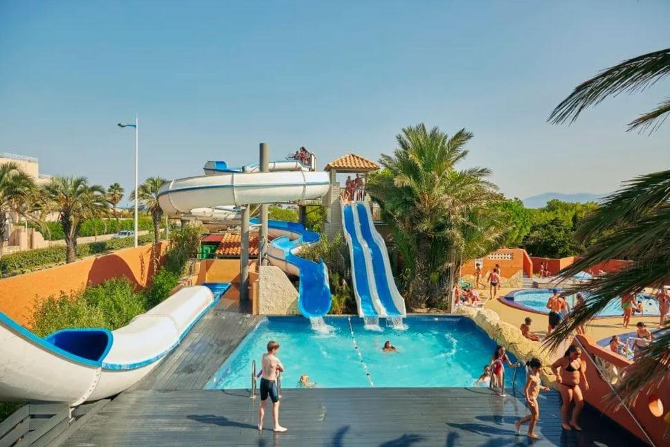 Mobil Home Camping Mar Estang 4* Canet-en-Roussillon Extérieur photo